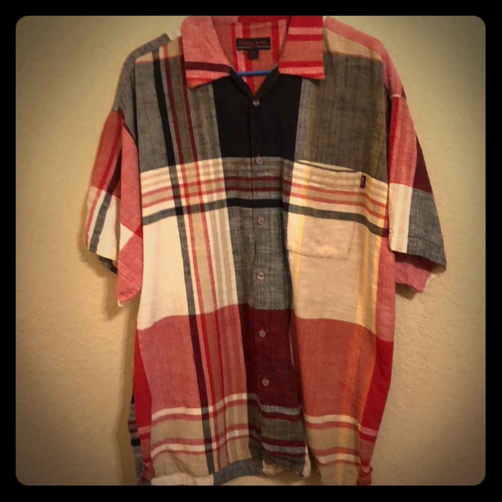 Koman jeans XL short slv men’s shirt.